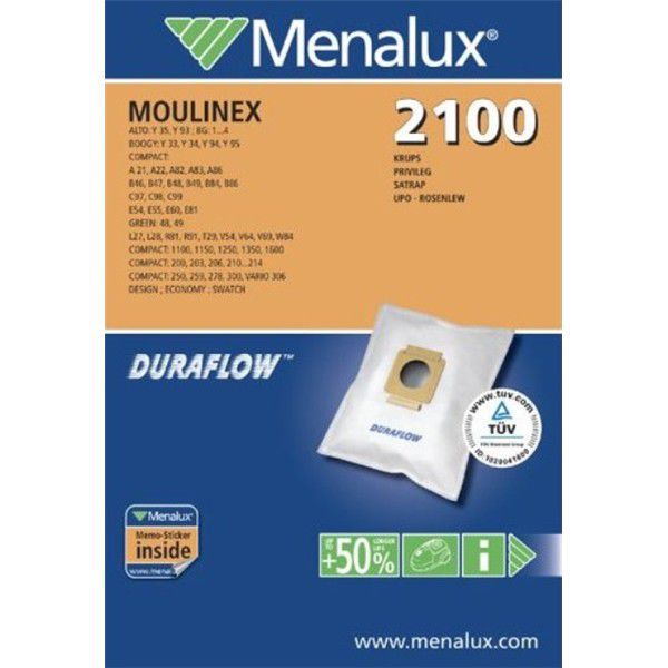 Tolmukott Menalux 2100 Moulinex